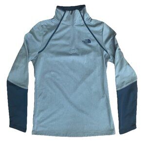 The North Face Canyonlands Women's 1/4 Zip Fleece Pullover Size Medium Blue
